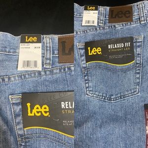 BUNDLE OF TWO PAIR LEE Jeans Mens 36 30 New With Tags